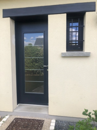 Porte Aluminium - Réalisation 2